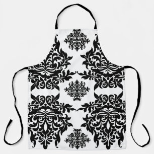 Delantal Apron de diseño gótico negro