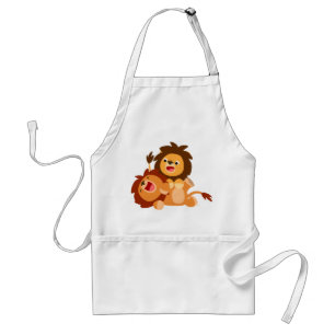 Delantal Apron de dos Personalizados lóbulos adorables