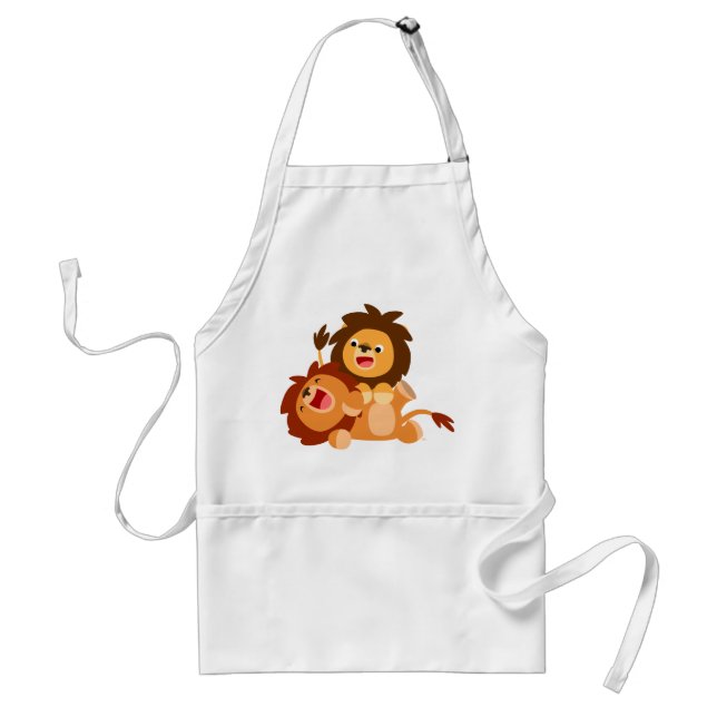Delantal Apron de dos Personalizados lóbulos adorables (Frente)