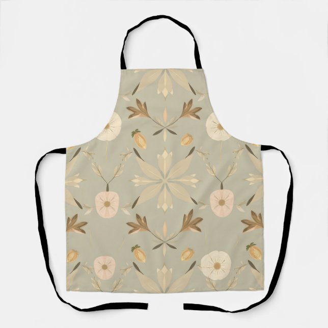 Delantal Apron de elementos naturales blandos (Anverso)