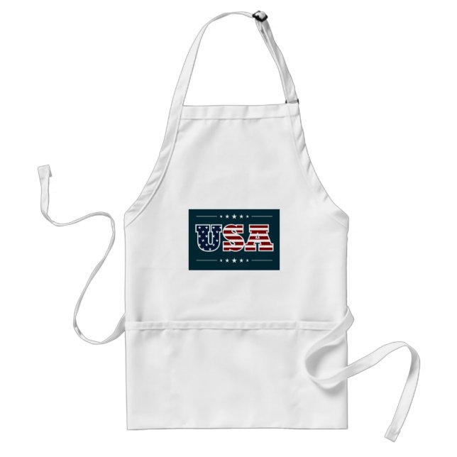 Delantal Apron de Estados Unidos (Frente)