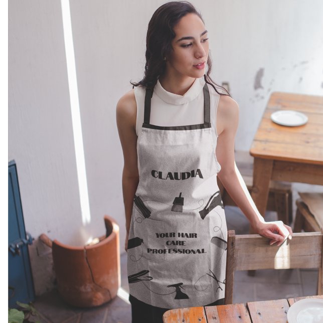 Delantal Apron de estilo de cabello profesional (Subido por el creador)
