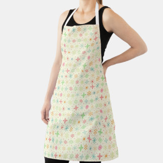 Delantal Apron de estrellas retro