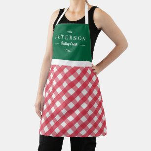 Delantal Apron de familia personalizada de correspondencia 