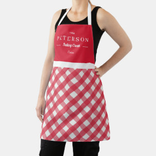 Delantal Apron de familia personalizada de correspondencia 