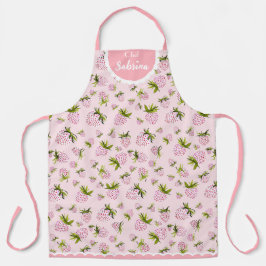 Delantal Apron de fresa personalizado - Regalo de cocina du