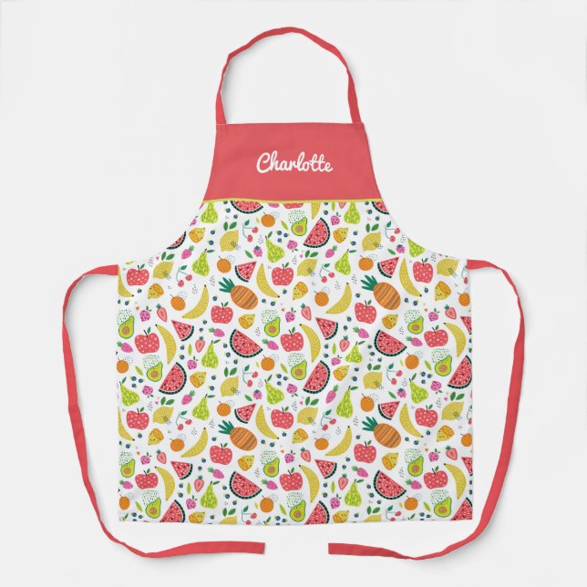 Delantal Apron de fruta fresca (Anverso)