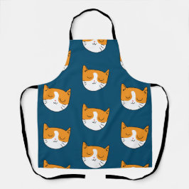 Delantal Apron de gato espantoso