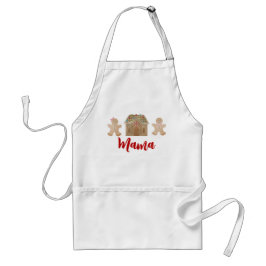 Delantal Apron de Gingerbread para Mujeres, Apron Adulto