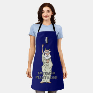 Delantal Apron de Gracioso Dios Griego "Abrazé Planta Basad