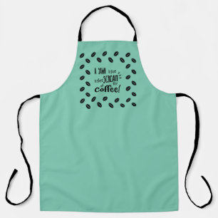 DELANTAL APRON DE GRÁFICO SILENCIOSO