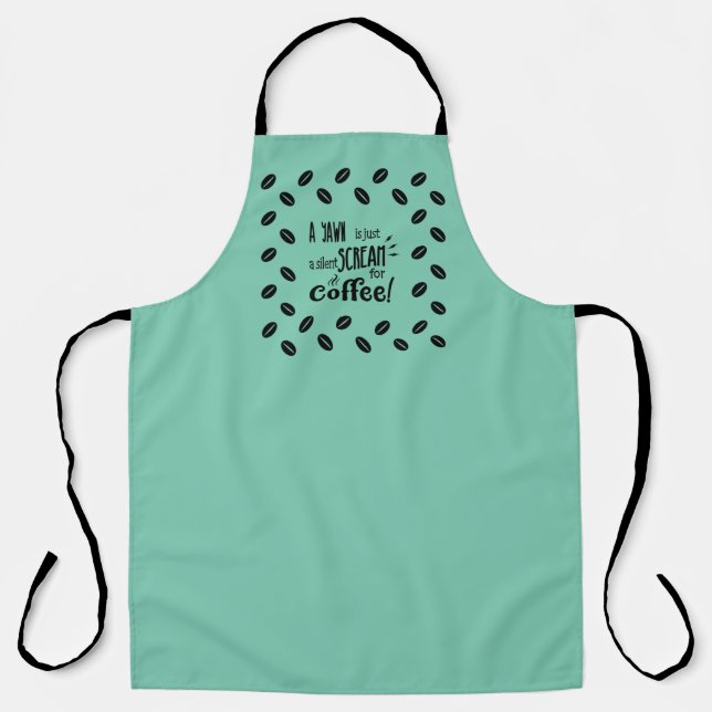 DELANTAL APRON DE GRÁFICO SILENCIOSO (Anverso)