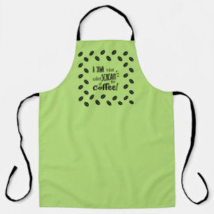 DELANTAL APRON DE GRÁFICO SILENCIOSO