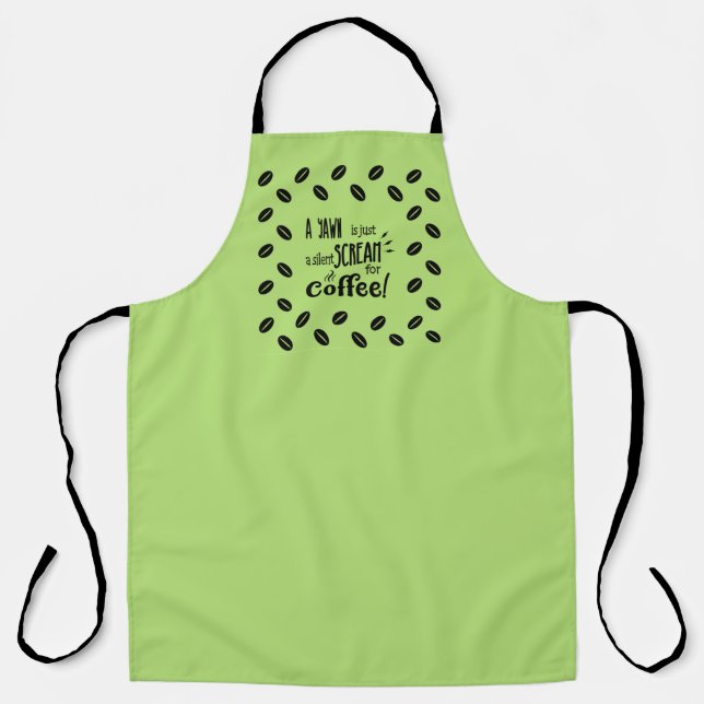 DELANTAL APRON DE GRÁFICO SILENCIOSO (Anverso)