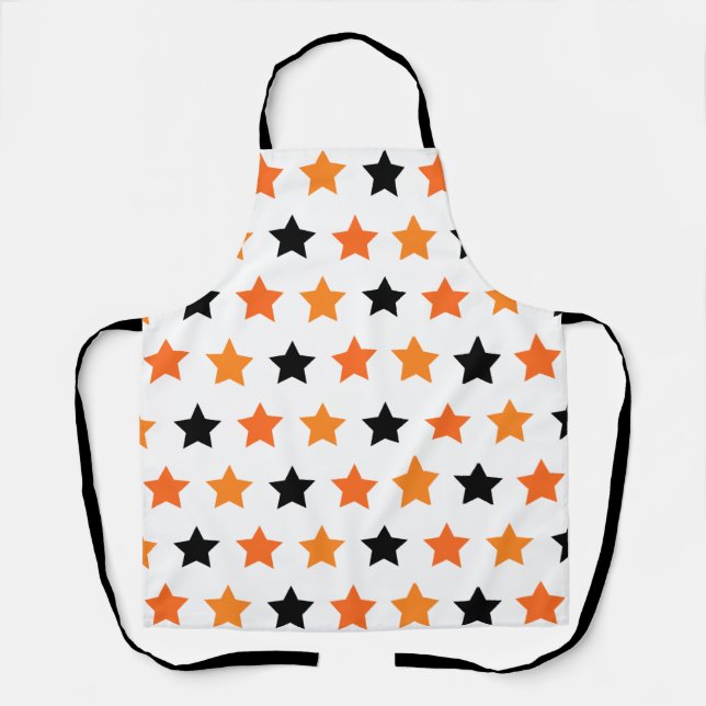 Delantal Apron de Halloween Stars (Anverso)