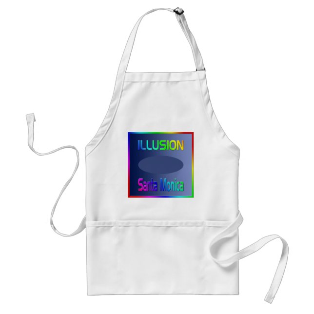 Delantal ¡Apron de "ILUSIÓN Santa Mónica"! (Frente)