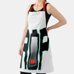 Delantal Apron de impresión completa de la batería RIP