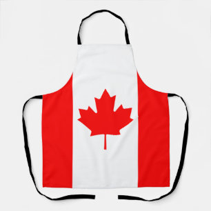 Delantal Apron de impresión de bandera de Canadá todo sob