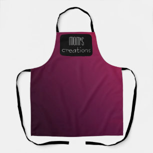 Delantal Apron de impresión de Berry Wine All-Over