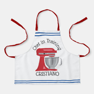 Delantal Aprón De Impresión De Chef In Training Mixer