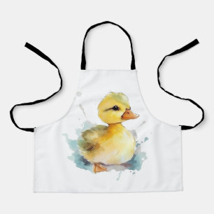 Delantal Apron de impresión de color acuático de pato para