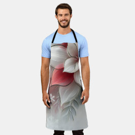 Delantal Apron de impresión de flores de todo sobre Navidad