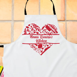 Delantal Apron de impresión de Nana todo en serie personali