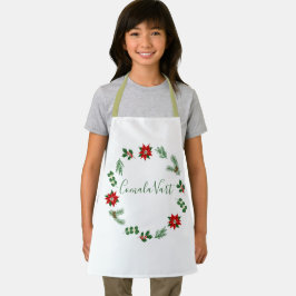 Delantal Apron de impresión de nombre completo para niños
