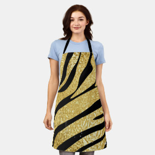 Delantal Apron de impresión de tigres de época - Elegante t
