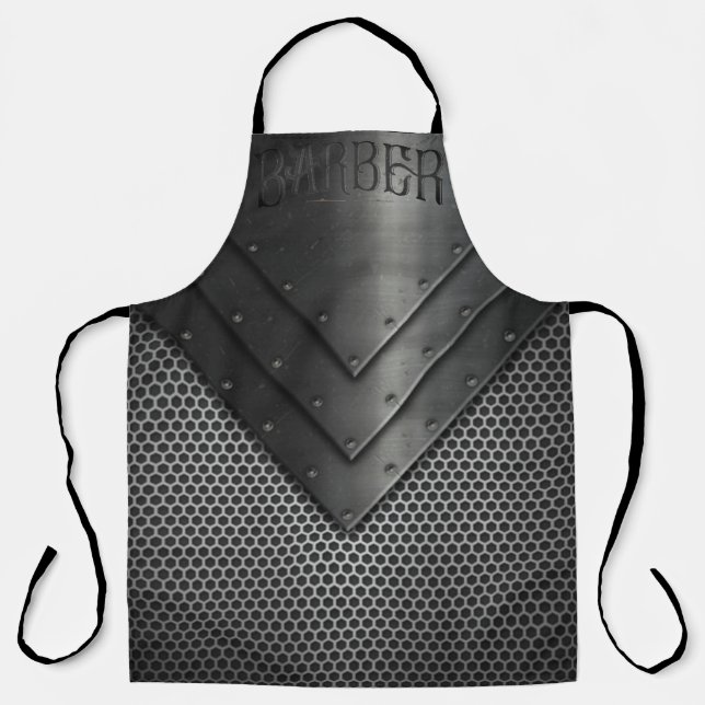 Delantal Apron de impresión de todo sobre Barber (Anverso)