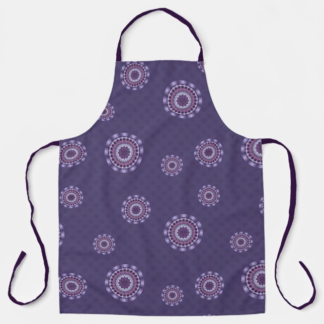 Delantal Apron de impresión de todo sobre Wind Mandala (Anverso)