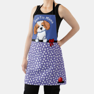 Delantal Apron de impresión de todo tipo Shih Tzu