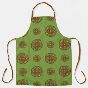 Delantal Apron de impresión de todo tipo Virgo Mandala
