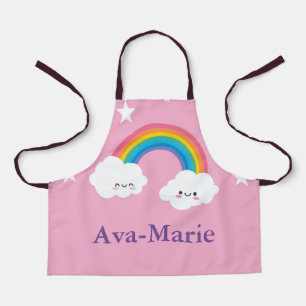 Delantal Apron de impresión en todo el arco iris Personali