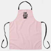 Apron de impresión en todo el mundo "Love at First