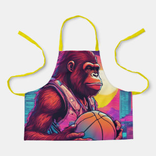 Delantal Apron de impresión en todo el mundo para niños, pe