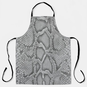 Delantal Apron de impresión en todo el piel de serpiente