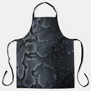 Delantal Apron de impresión en todo el piel de serpiente