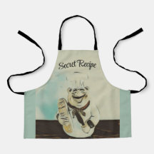 Apron de impresión general Chef