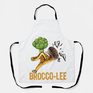 Delantal Apron de impresión general de Brocco Lee kungfu Br
