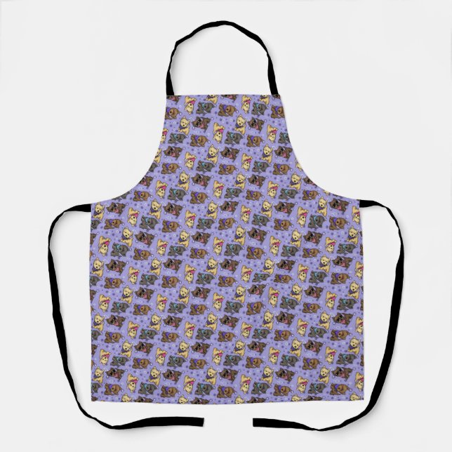 Delantal Apron de impresión general de KiniArt Cairn Parade (Anverso)