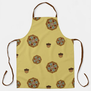Delantal Apron de impresión general de otoño