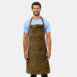 Delantal Apron de impresión general "Faux Leather" (Persona