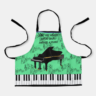 Delantal Aprón de impresión general GRAND PIANO