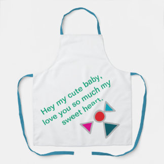 Delantal Apron de impresión general, medio