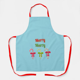 Delantal Apron de impresión general "Merry Merry"