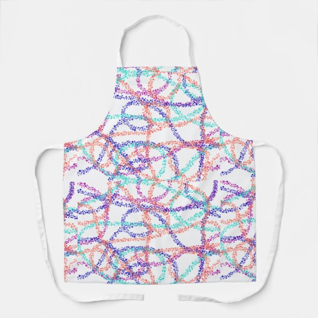 Delantal Apron de impresión general, niños de patrones de c (Anverso)