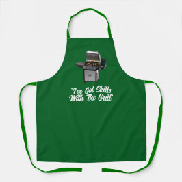 Delantal Apron de impresión "Habilidades" en todo el mundo,