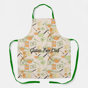 Delantal Apron de impresión integral para cocineros libres