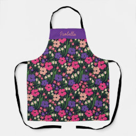 Delantal Apron de impresión Leopardo en negrita personaliza